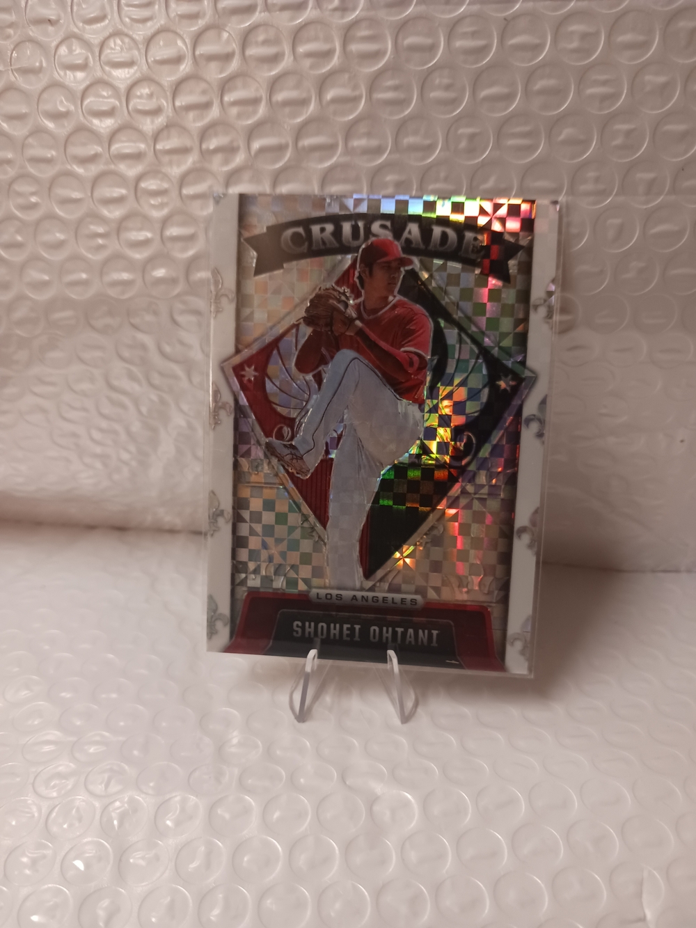 2019 Panini Crusade Shohei Ohtani Building Blocks Refractor